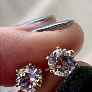 Antique Gold and Silver Earrings with Vintage Charm